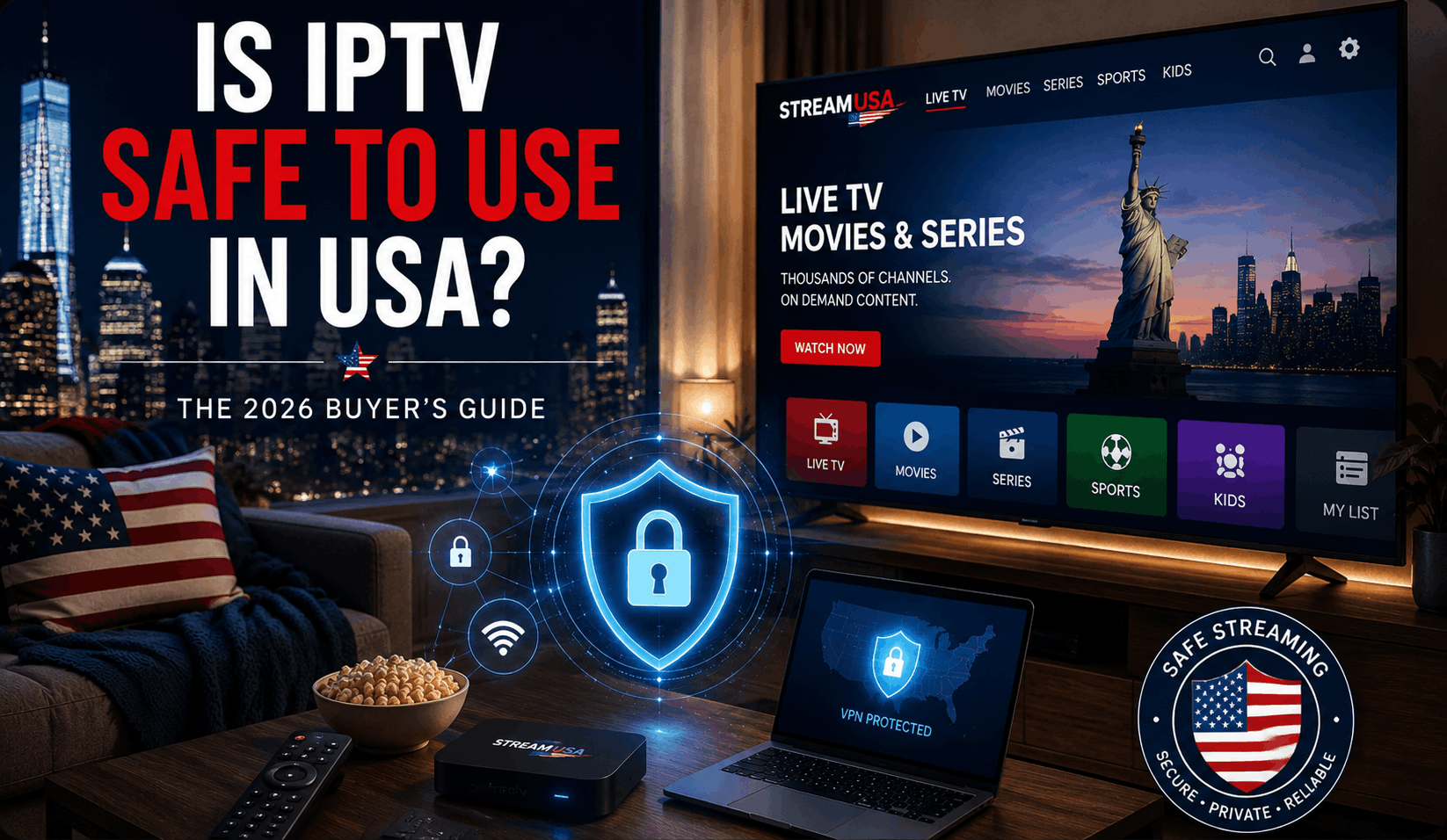 Is IPTV Legal in the USA? The Complete 2026 Guide