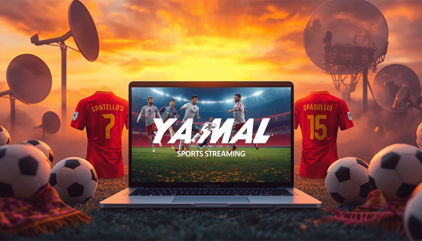 lucid origin a high definition digital illustration of a sports streaming platform on a lapto 0