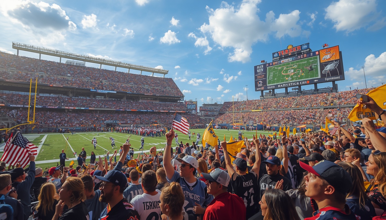 lucid origin a vibrant and lively scene of enthusiastic football fans in a large stadium in t 0