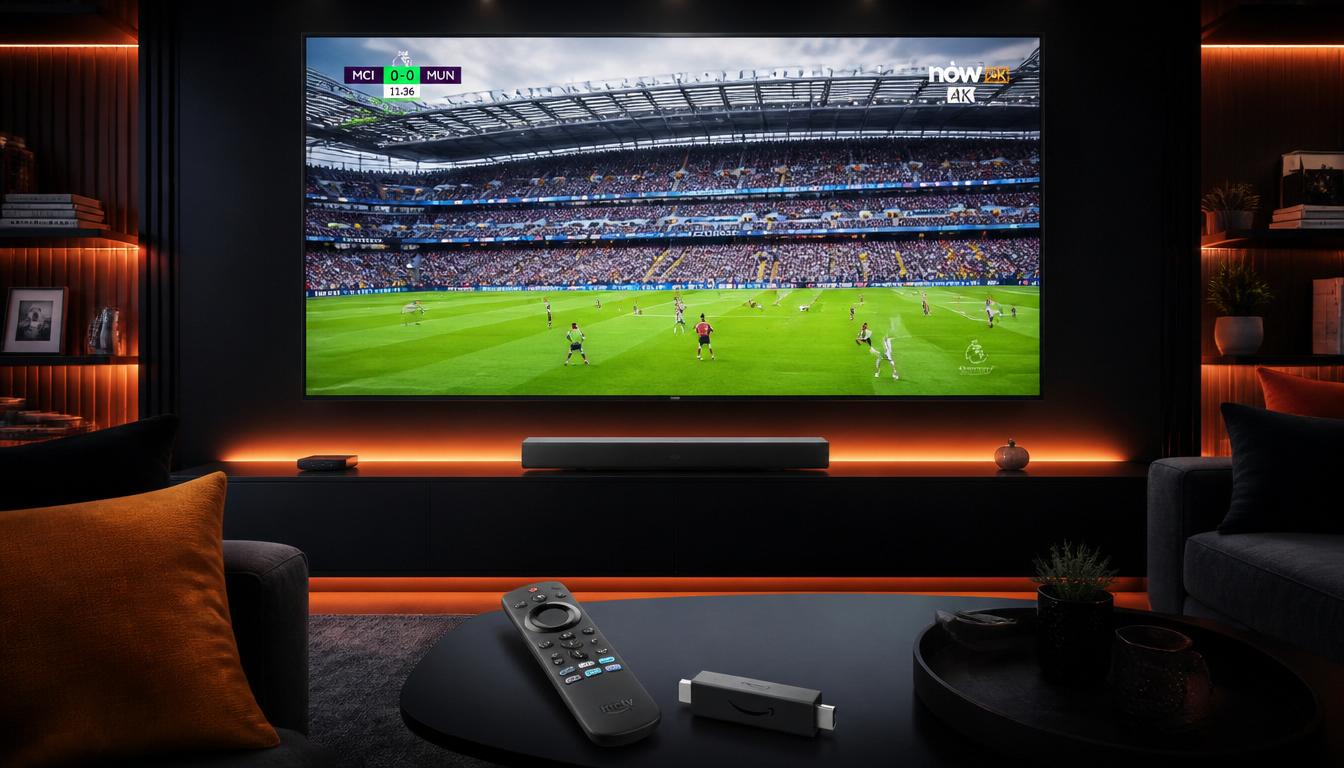 gpt image 2 Create an ultra realistic home entertainment setup showing a football match stre 0